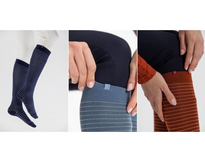 harcour-Accessoires-Chaussettes Slasa Sock x3 lavande/navy/terra cotta