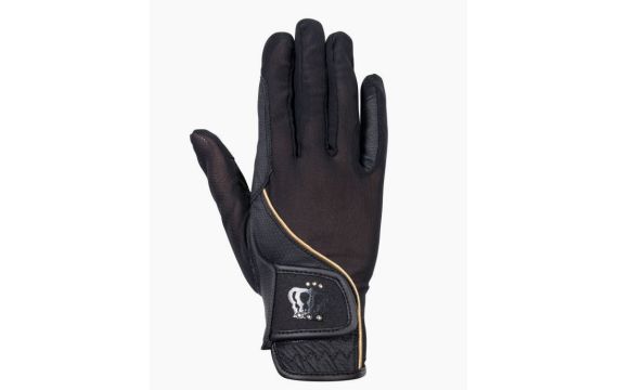 Hkm-Accessoires-Gants riding glove black