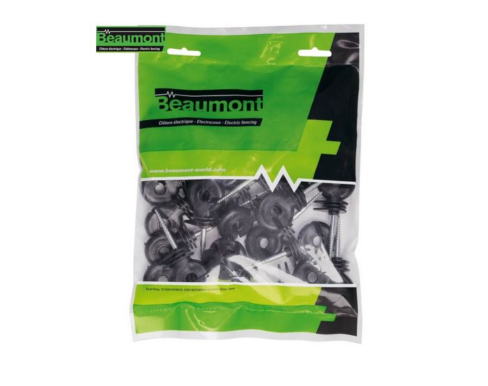 Beaumont- isolateur noir x25- 125200