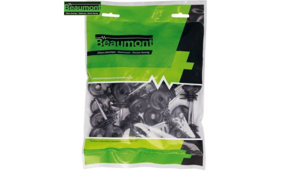 Beaumont- isolateur noir x25- 125200