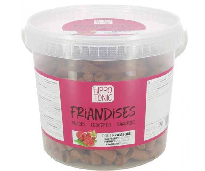 Hippo-Tonic-Friandises-Goût Framboise 3 kg