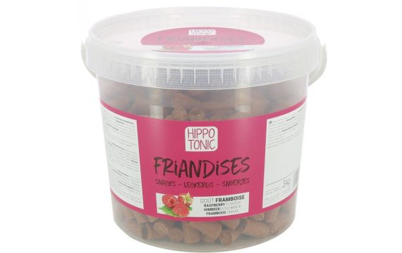 Hippo-Tonic-Friandises-Goût Framboise 3 kg