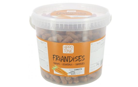 Hippo-Tonic-Friandises-Goût Carotte 3Kg