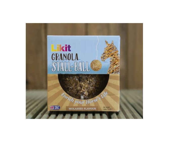 Likit-Friandises-Granola Stall-Ball 1.6Kg Melasse 