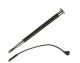 Whip & Go-Cravache-Stick de dressage Noir 120cm