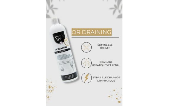 Or Vet-Compléments-Or Drainning 500ML