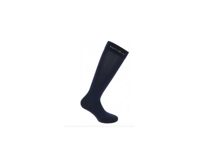 Equitheme-Chaussettes-Paire de chaussettes Classic Marine