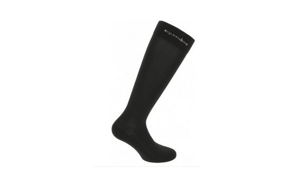 Equitheme-Chaussettes-Paire de Chaussettes Noir 