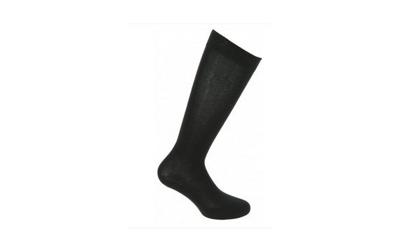 Equitheme-Chaussettes-Chaussettes X1 Noir/Strass