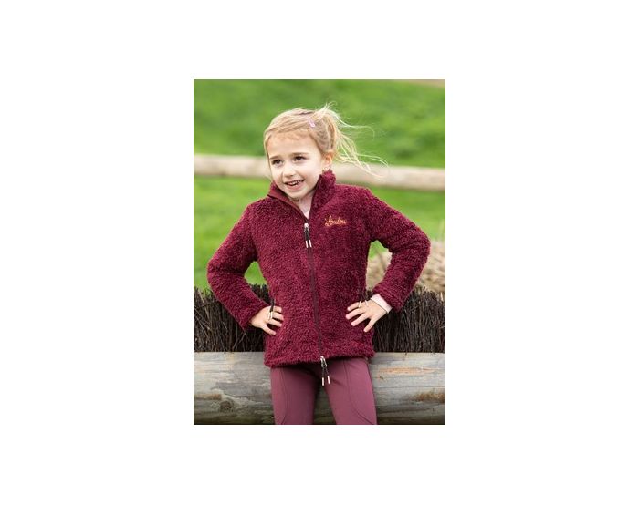 Harry's Horse- Pull et Gilet-Veste Loulou Bordeaux