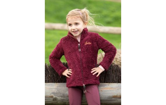 Harry's Horse- Pull et Gilet-Veste Loulou Bordeaux