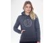 Harcour-Pulls et Gilet-Sweat Samy Gris Anthracite