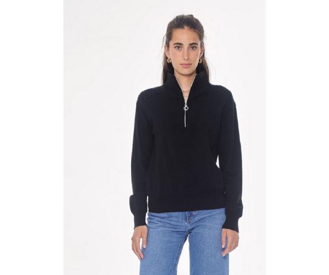 Harcour-Pulls et Gilet-Pull Pachana Noir 