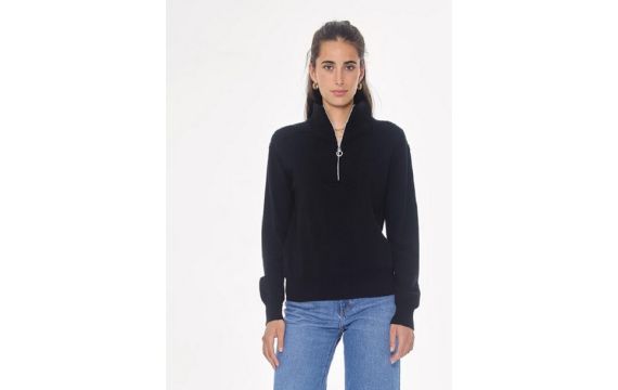 Harcour-Pulls et Gilet-Pull Pachana Noir 