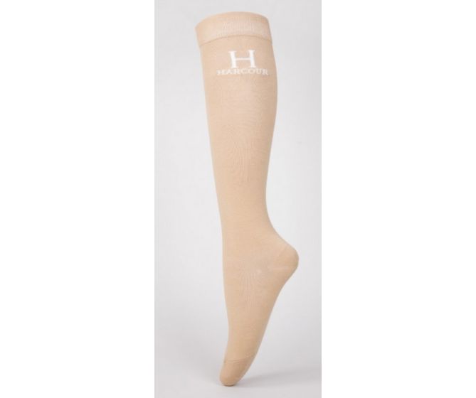 Harcour-Chaussettes-Chaussettes X2 Badminton Sable