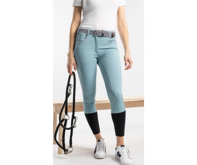 Harcour-Pantalon Femme-Vogue Vert D'eau 34