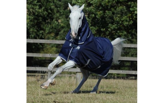 Bucas-Couvertures-Freedom Turnout Light High Neck navy