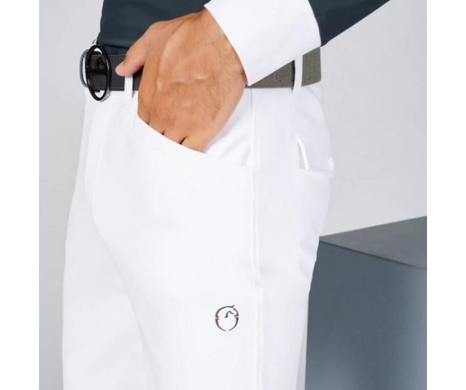 Vestrum-Pantalon-San diego tissu TK grip genoux blanc