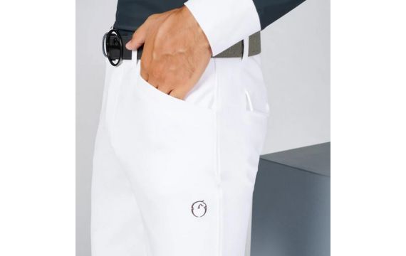 Vestrum-Pantalon-San diego tissu TK grip genoux blanc