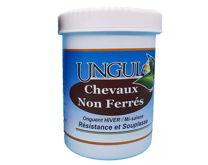 Ungula-Soins-Onguent chevaux non Ferrés Hiver/Mi-saison 1L