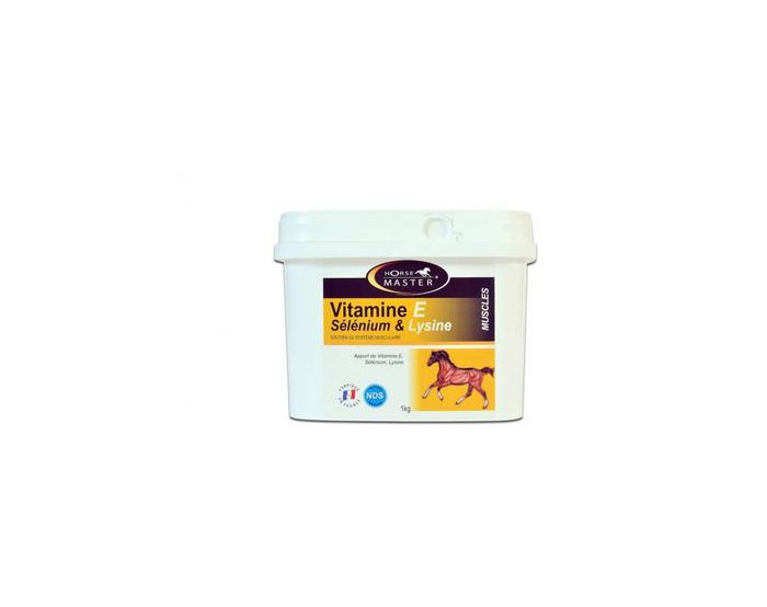 Horse Master - Complément - Vitamine E - Selenium - Lysine - Poudre