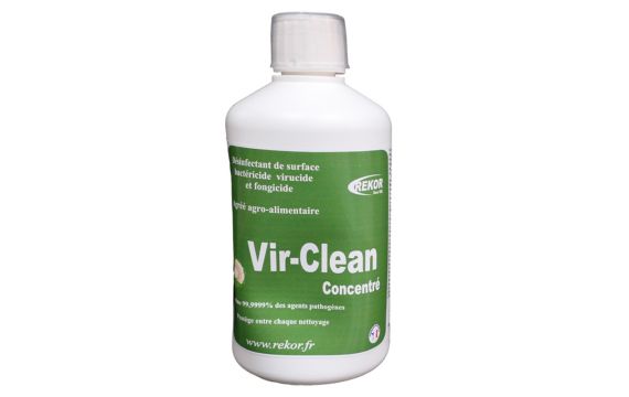 Rekor - Ecuries - Vir-clean concentré désinfectant de surface
