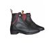 Privilège Equitation - Chaussant - Boots d'équitation en cuir Foggia noir et bordeaux