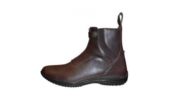 Privilège Equitation - Chaussant - Boots d'équitation en cuir Nola Noir