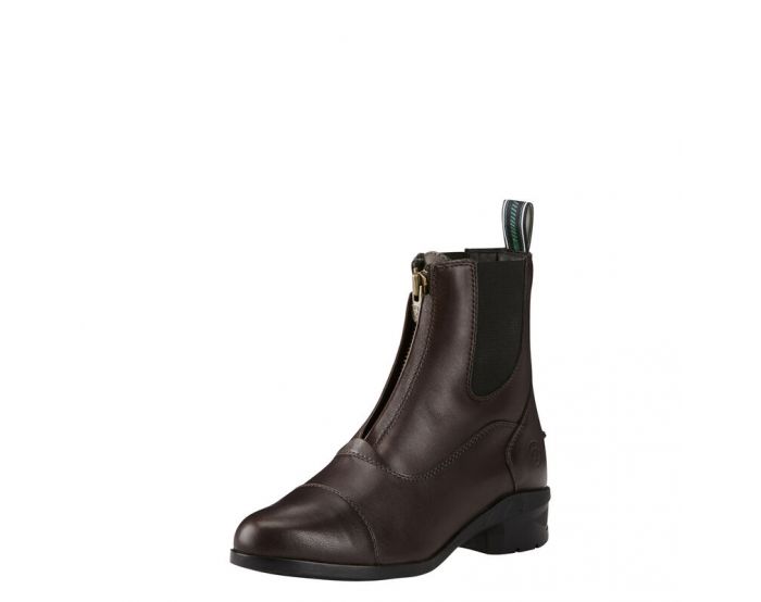 Ariat - Chaussant - Boots Heritage IV Zip Paddock Femme Marron