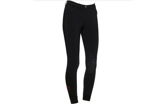 Cavalleria Toscana - Pantalon Femme - Pantalons Team Red Stripe PAD160 Noir