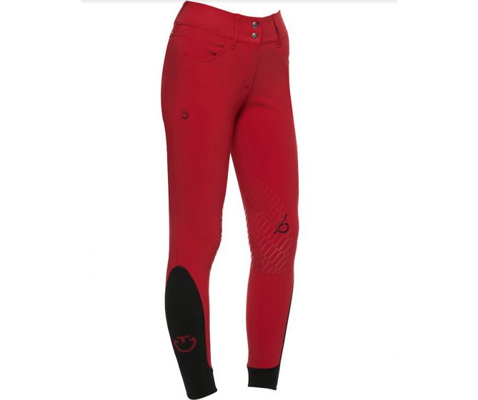 Cavalleria Toscana - Pantalons - Pantalons Team Red Stripe PAD160 Rouge