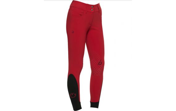 Cavalleria Toscana - Pantalon Femme - Pantalons Team Red Stripe PAD160 Rouge