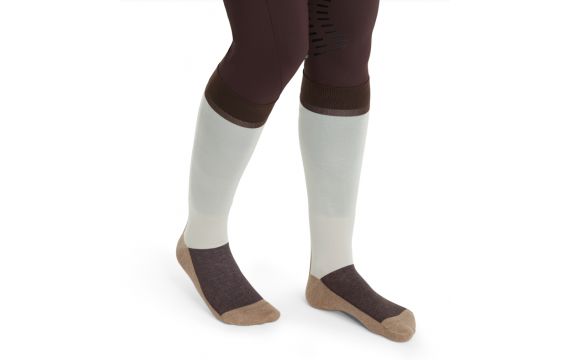 Horse Pilot - Cavaliers - Lot de 2 paires de chaussettes Light Socks Unisex Beige