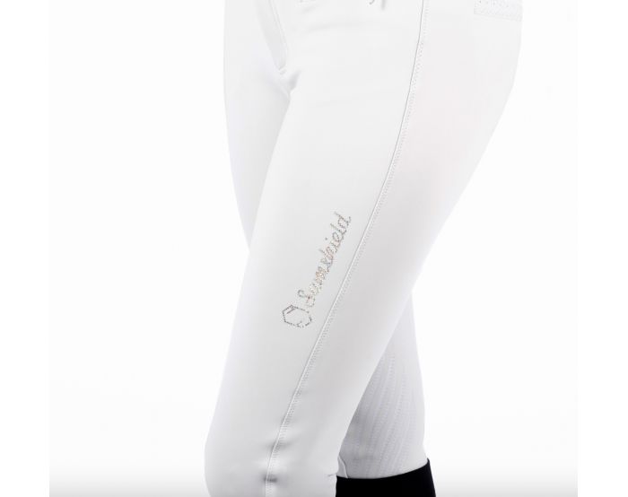 Samshield Collection - Cavalier - Pantalon Adèle Holographic Blanc SS22 Femme