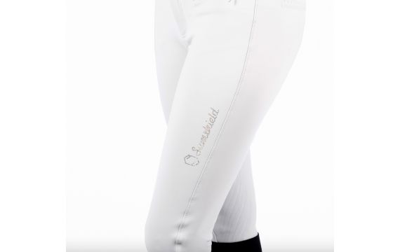 Samshield Collection - Cavalier - Pantalon Adèle Holographic Blanc SS22 Femme