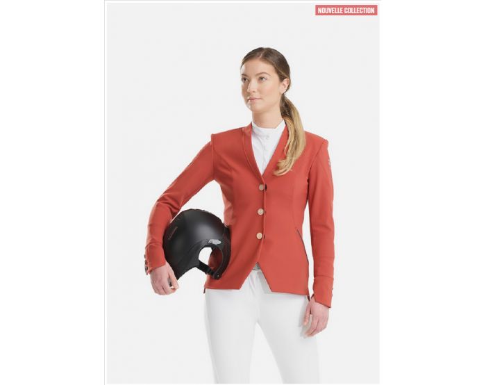 Horse Pilot - Vestes de concours - Veste de concours Femme Aerotech 2.0 Terracotta 2022