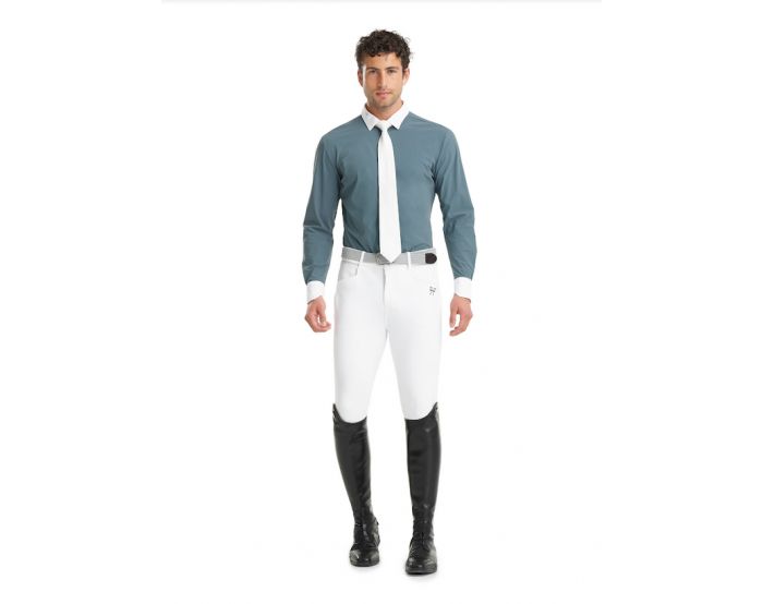Horse Pilot - Polos et Chemises - Chemise Aerolight Shirt Manches Longues Homme Cloudy Blue 2022