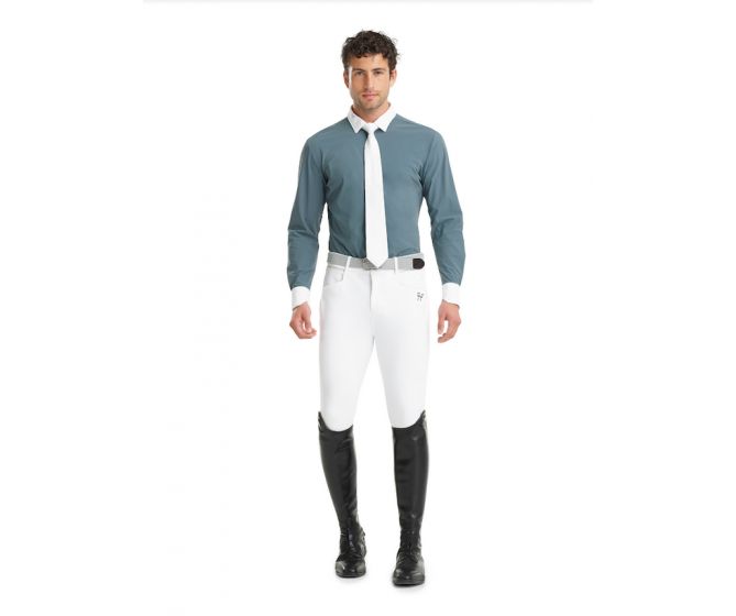 Horse Pilot - Polos et Chemises - Chemise Aerolight Shirt Manches Longues Homme Cloudy Blue 2022